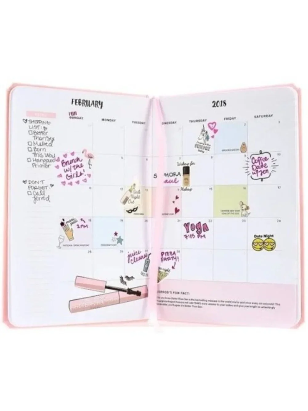 NIB RARE Limited Edition Too Faced Boss Lady Beauty Agenda Makeup Kit | Coquette - Picture 9 of 16